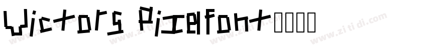 Victors PixelFont字体转换